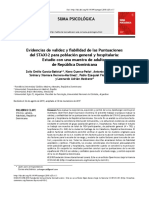 Evidencias de Validez y Fiabilidad de Las Puntuaciones Del STAXI-2 para Población General y Hospitalaria PDF