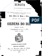 Ordens Do Dia - Caxias - 1 PDF