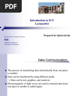 Introduction To ICT Lecture#14: Prepared by Qurat-Ul-Ain