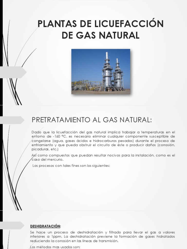 Plantas de Licuefaccion Del Gas | PDF | Gas natural licuado | Gas natural