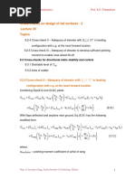 Cross-Checks On Design of Tail Surfaces - 2 Topics: Airplane Design (Aerodynamic) Prof. E.G. Tulapurkara Chapter-9