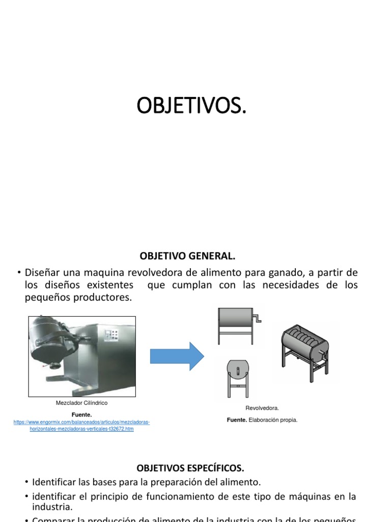 Diseño de Revolvedora de Alimento para Ganado | PDF | Hogar, jardinería ...