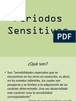 Periodos Sensitivos