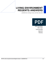 ID4ce318037-2013 Living Environment Regents Answers