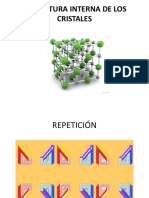 Estructura Interna de Los Cristales