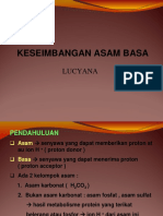 Keseimbangan ASAM BASA