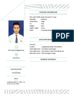 Muhammad Rizki: Personal Information