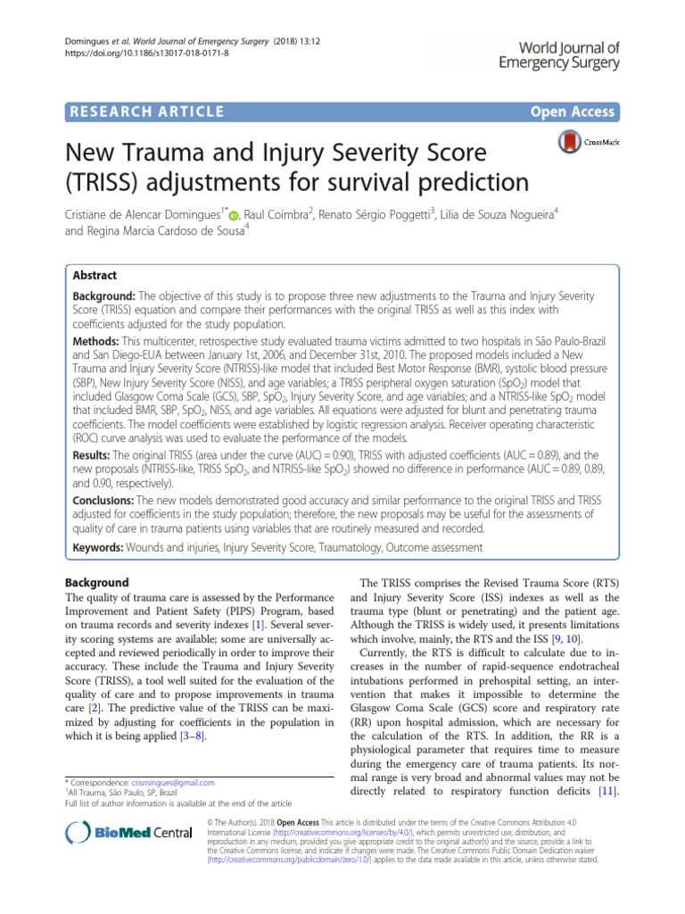 Rachmat Belgi Saputra - 010.06.005 - New Trauma and Injury Severity ...