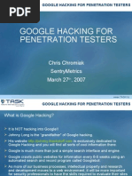 Download 4  Chris Chromiak - Google Hacking by anon-730059 SN410865 doc pdf