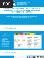 1-Exposição Ocupacional Em Laboratórios - Principais Doenças Diagnosticadas