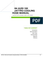 ID65bad2070-1994 Audi 100 Quattro Cooling Hose Manual
