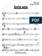 Sister sadie - arr. para Big band Trumpet 2 Pg 1