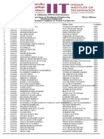 MT MTech MPharm Metallurgical Engineering