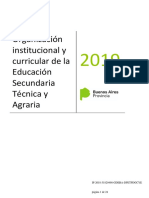 2018. Res 5187 18. Diseño Curricular de Educación Secundaria Técnica