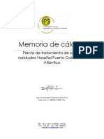 Memoria de Diseño PTAR