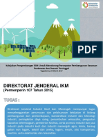 Kebijakan Pengembangan IKM Untuk Mendorong Percepatan Pembangunan Kawasan Perdesaan Dan Daerah Tertinggal