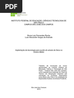 Implementao Da Tecnologia Para Auxlio Do Estudo Da Fsica No Ensino Mdio
