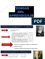 Teorías Del Aprendizaje