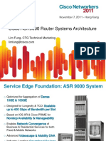 Cisco ASR9000 Router Systems Architecture: Lim Fung, CTG Technical Marketing