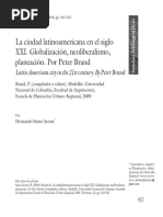 Brand, Peter - La ciudad latinoamericana en el siglo XXi .pdf