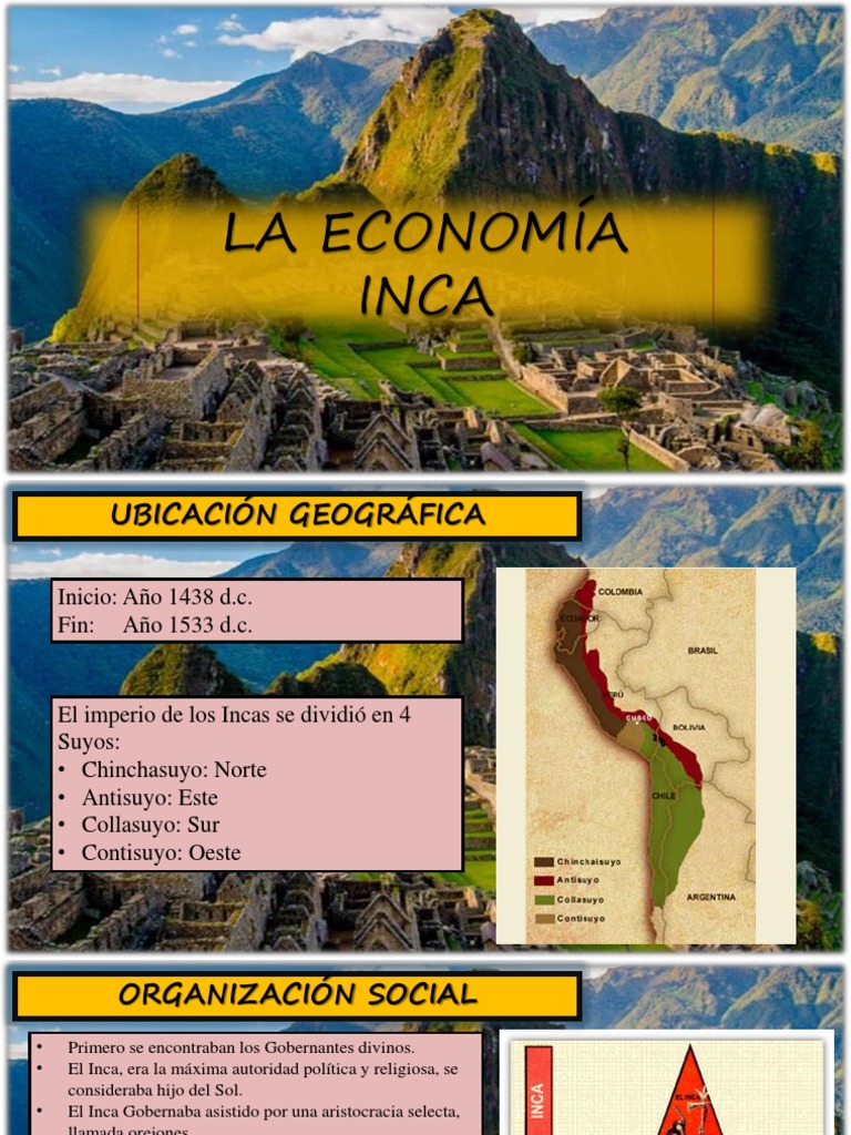 Economia INCA | PDF | Imperio Inca