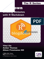 (Smtebooks - Eu) Blogdown - Creating Websites With R Markdown 1st Edition PDF