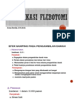 Komplikasi Flebotomi