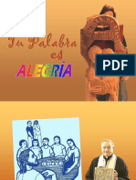 Tu Palabra Es Alegría