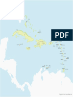 Caribbean Map