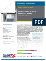 Rehabilitations of USDA Multifamily Homes