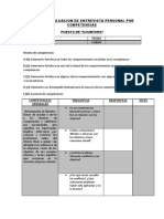 Entrevista Por Competencias Counters