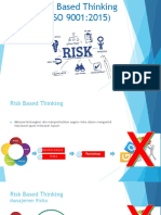Risk Based Thinking