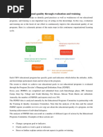 Evaluation Improve Management