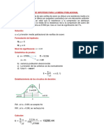 Ejercicios de Estadistica Aplicada