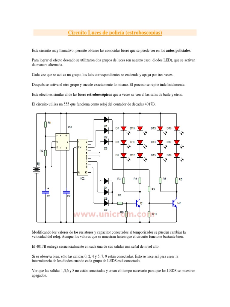 Cómo Hacer una Luz Temporizada con Transistores - Electrónica Unicrom