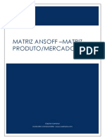 #004 - Matriz ANSOFF Ou Matriz Produto Vs Mercado PDF