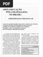 Artigo Ana Mae Barbosa Proposta Triangular