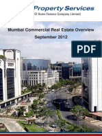 Mumbai Commerical Realestate Overview September 2012