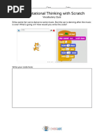 Understanding Scratch Motion Blocks | PDF | Scratch (Programming ...