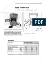 Side Feed Forced Draft Stove