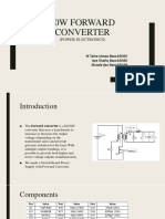 50W Forward Converter: (Power Electronics)