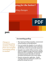 Changing For The Better?: Accounting Changes