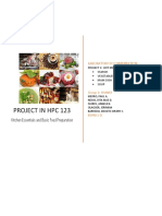 Project in HPC 123: Kitchen Essentials and Basic Food Preparation
