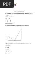 2015 Mathematics Solution