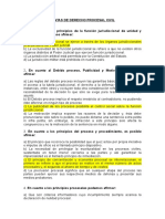 BANCO DE PREGUNTAS- DERECHO PROCESAL CIVIL.doc