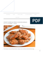 Crispy Korean Fried Chicken Wings - Salu Salo Recipes