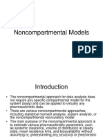 Noncompartmental Models