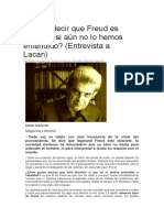 Cómo Decir Que Freud Es Obsoleto Si Aún No Lo Hemos Entendido