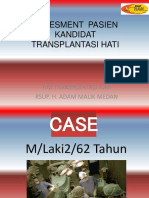 LIVER TRANSPLANT CASE Tn. Syafri Yazid
