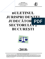 Buletin Jurisprudenta 2018 PDF
